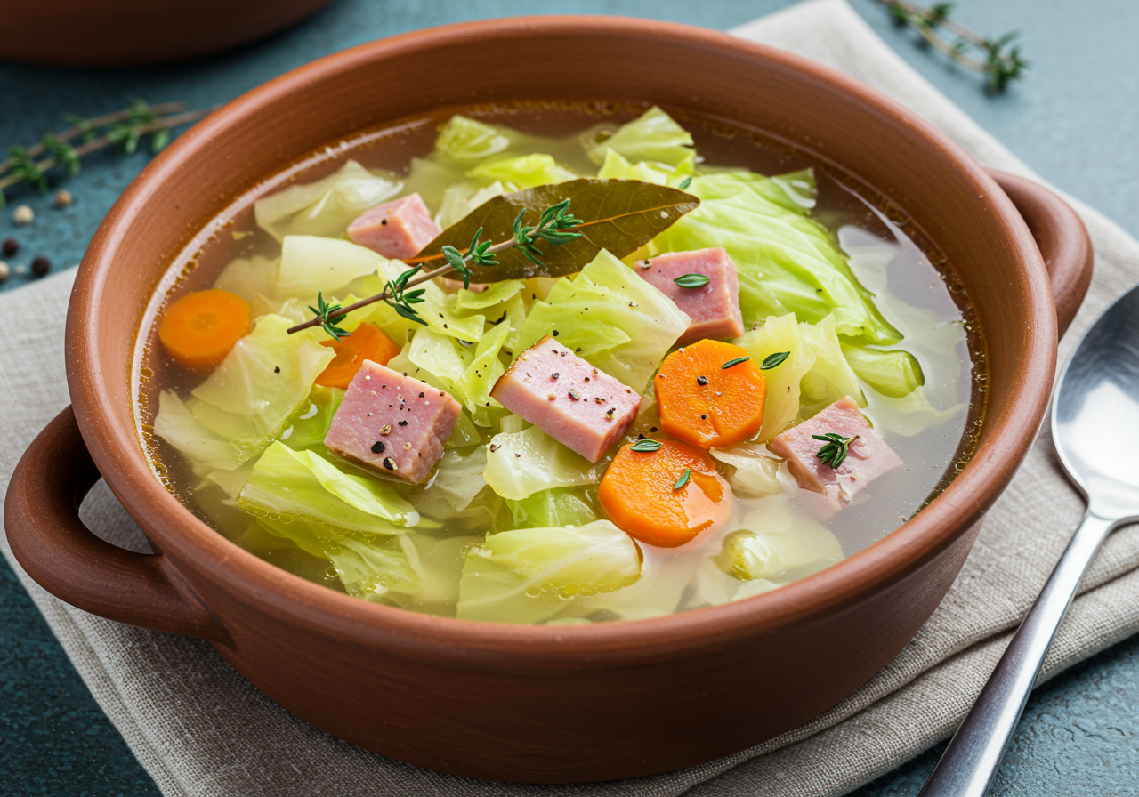 Cabbage and Ham Soup