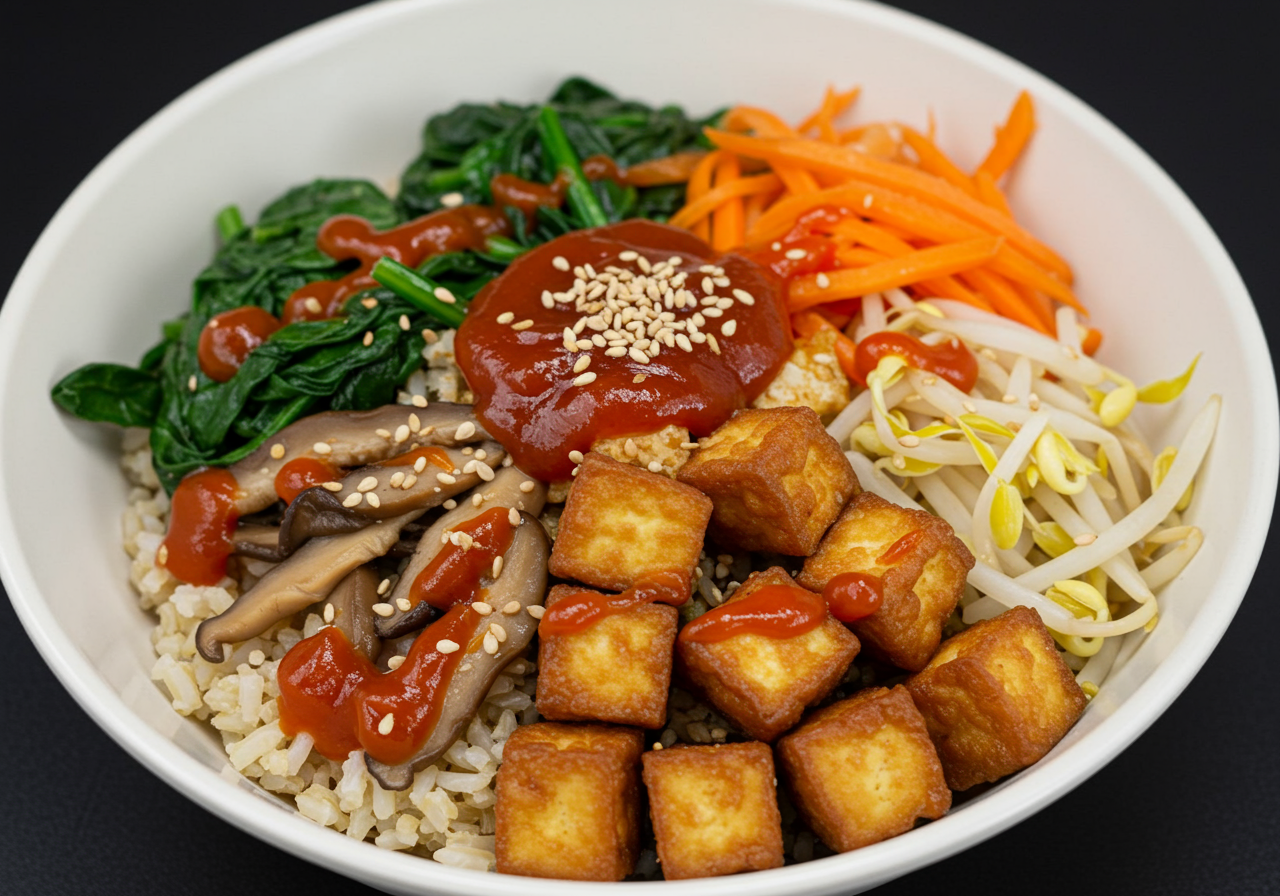 Korean Bibimbap Bowls