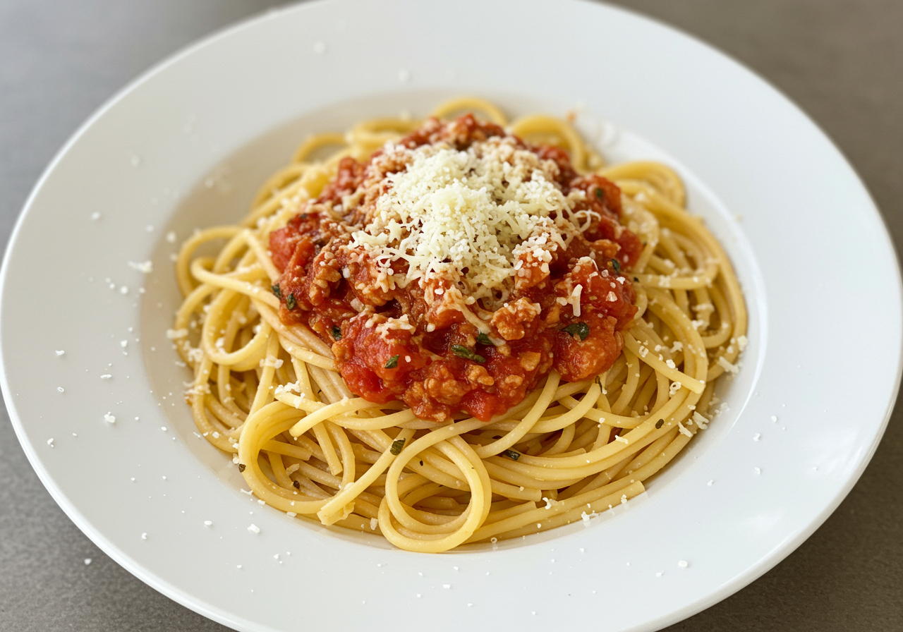 Classic Pasta with Tomato Sauce