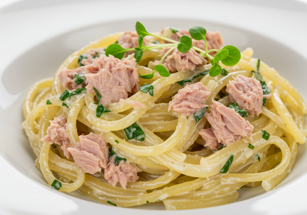 Elevated Tuna Pasta