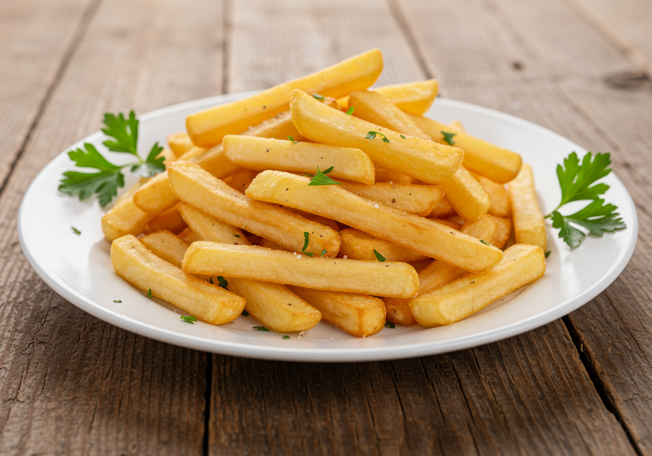 Crispy Baked Duck Fat French Fries Side