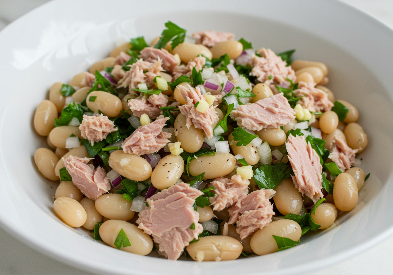 Italian Tuna & White Bean Salad