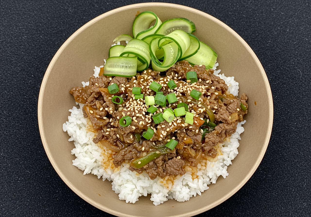 Korean Beef Bulgogi Bowls