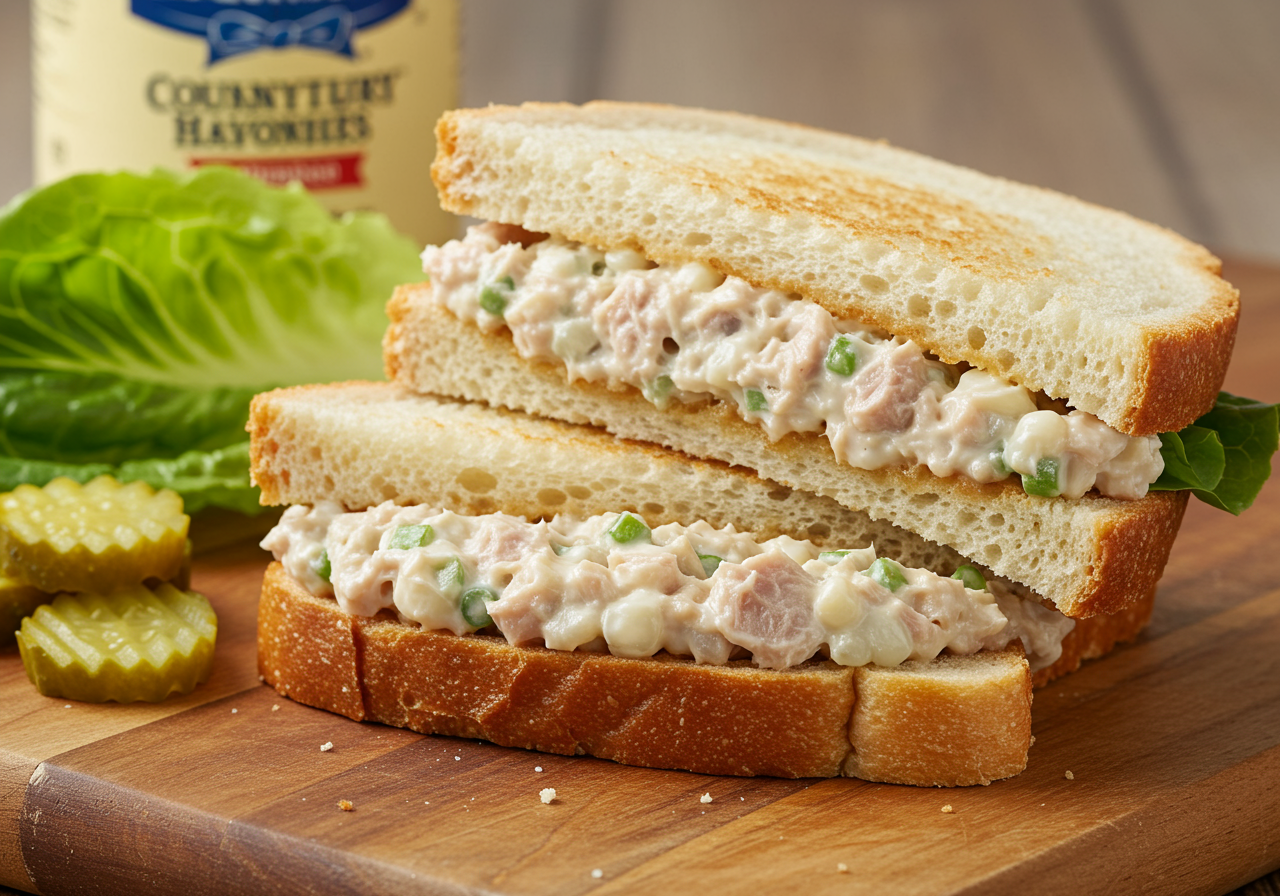 Easy Tuna Salad Sandwich