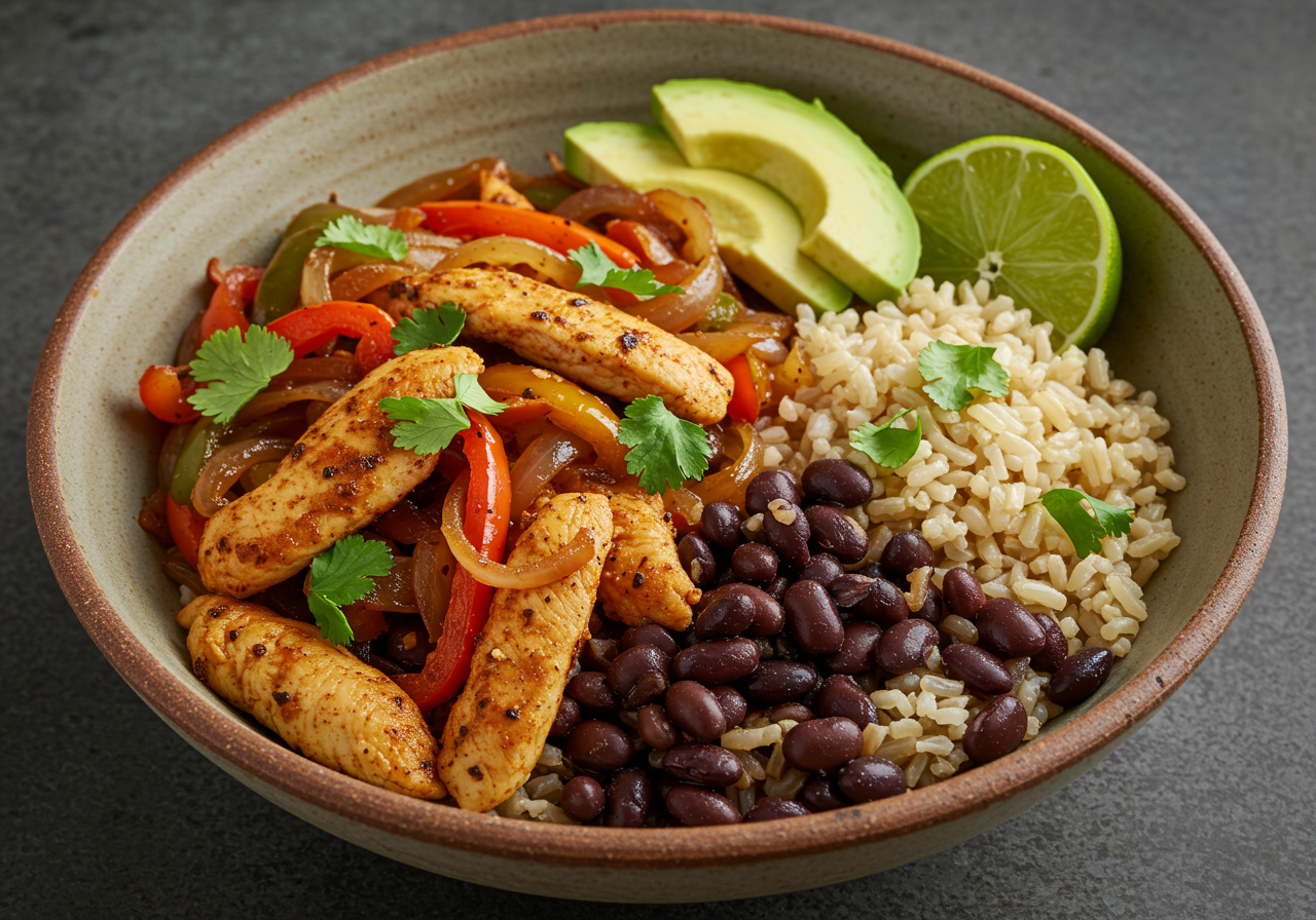 Chicken Fajita Bowls