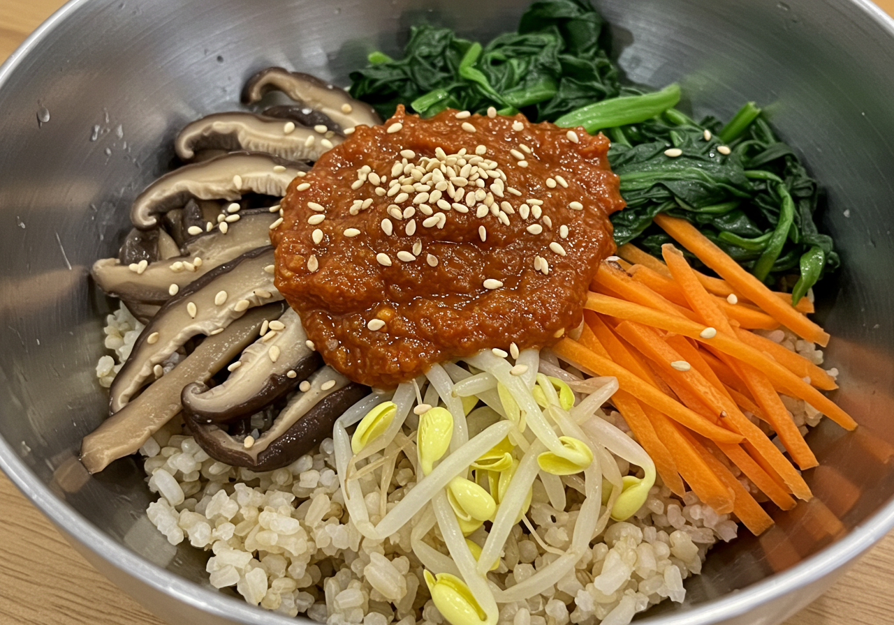 Korean Bibimbap Bowl