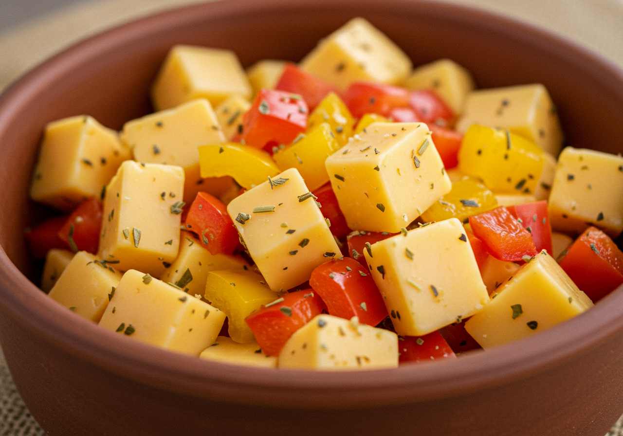 Italian Cheese & Pepper Bites