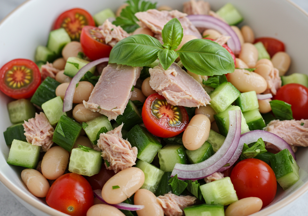 Italian Tuna & White Bean Salad