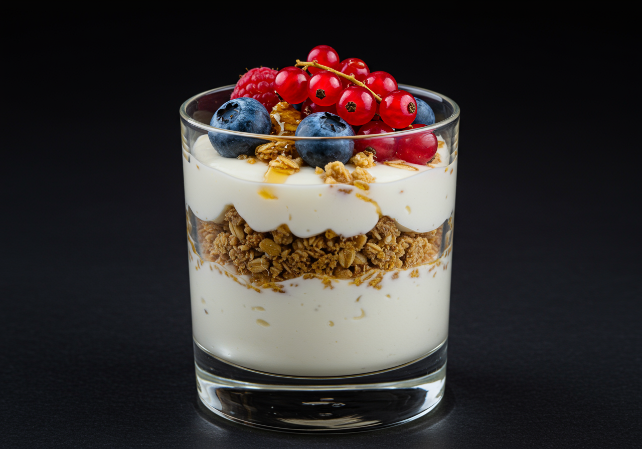 Berry Cottage Cheese Parfaits