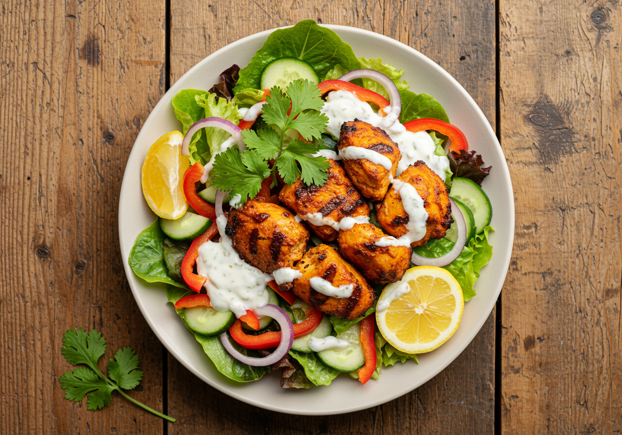 Chicken Tikka Salad