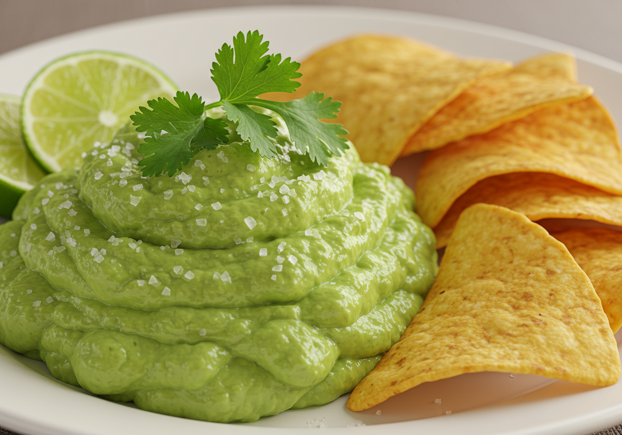 Guacamole Rice Chip Snack