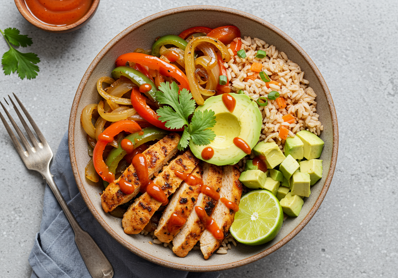 Chicken Fajita Bowl