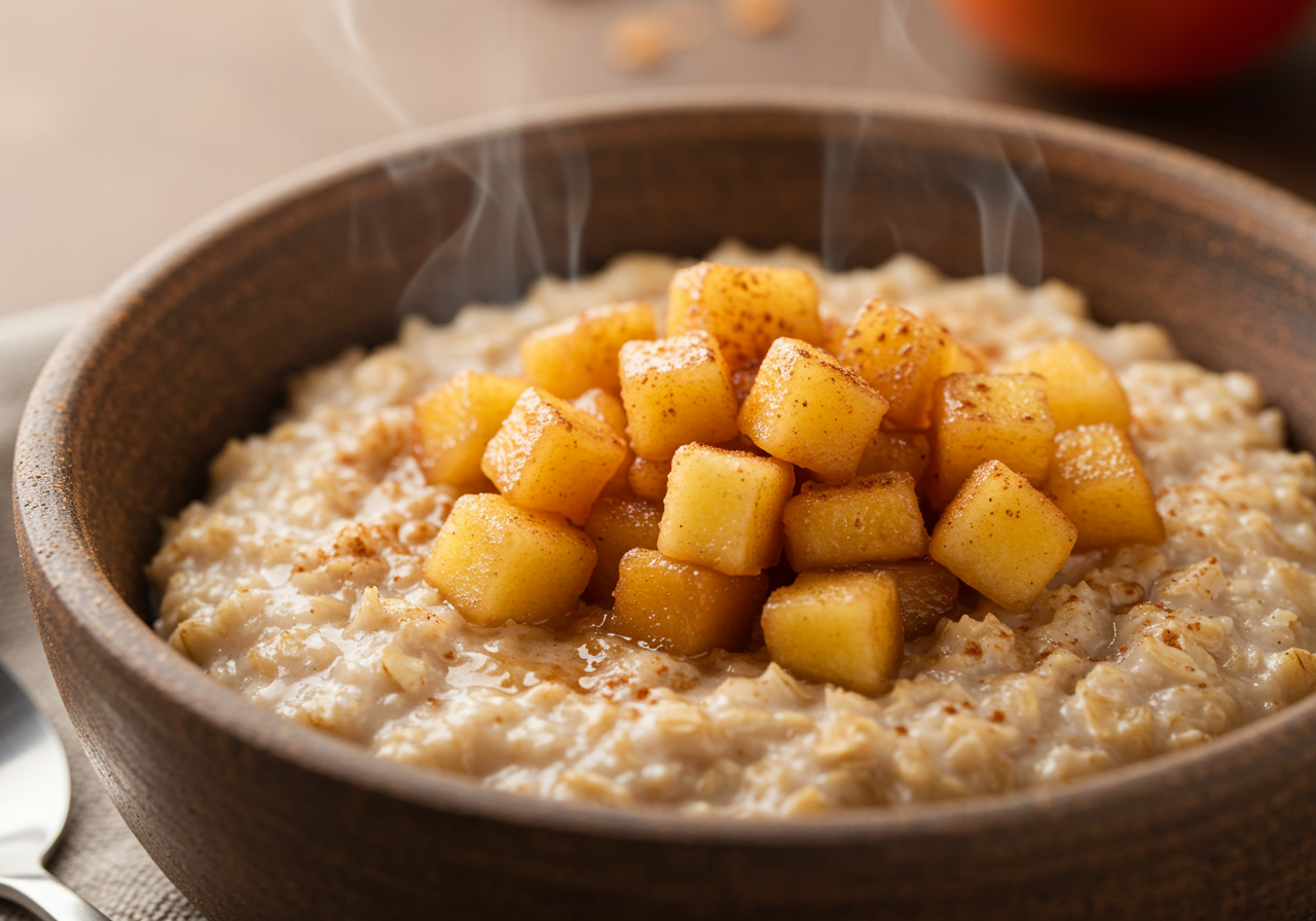 Cinnamon Apple Oats