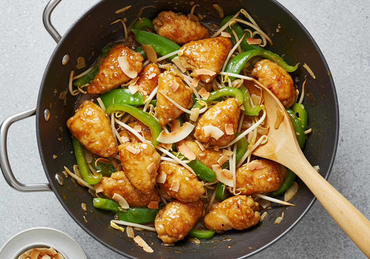 Honey Garlic Chicken Stir-Fry