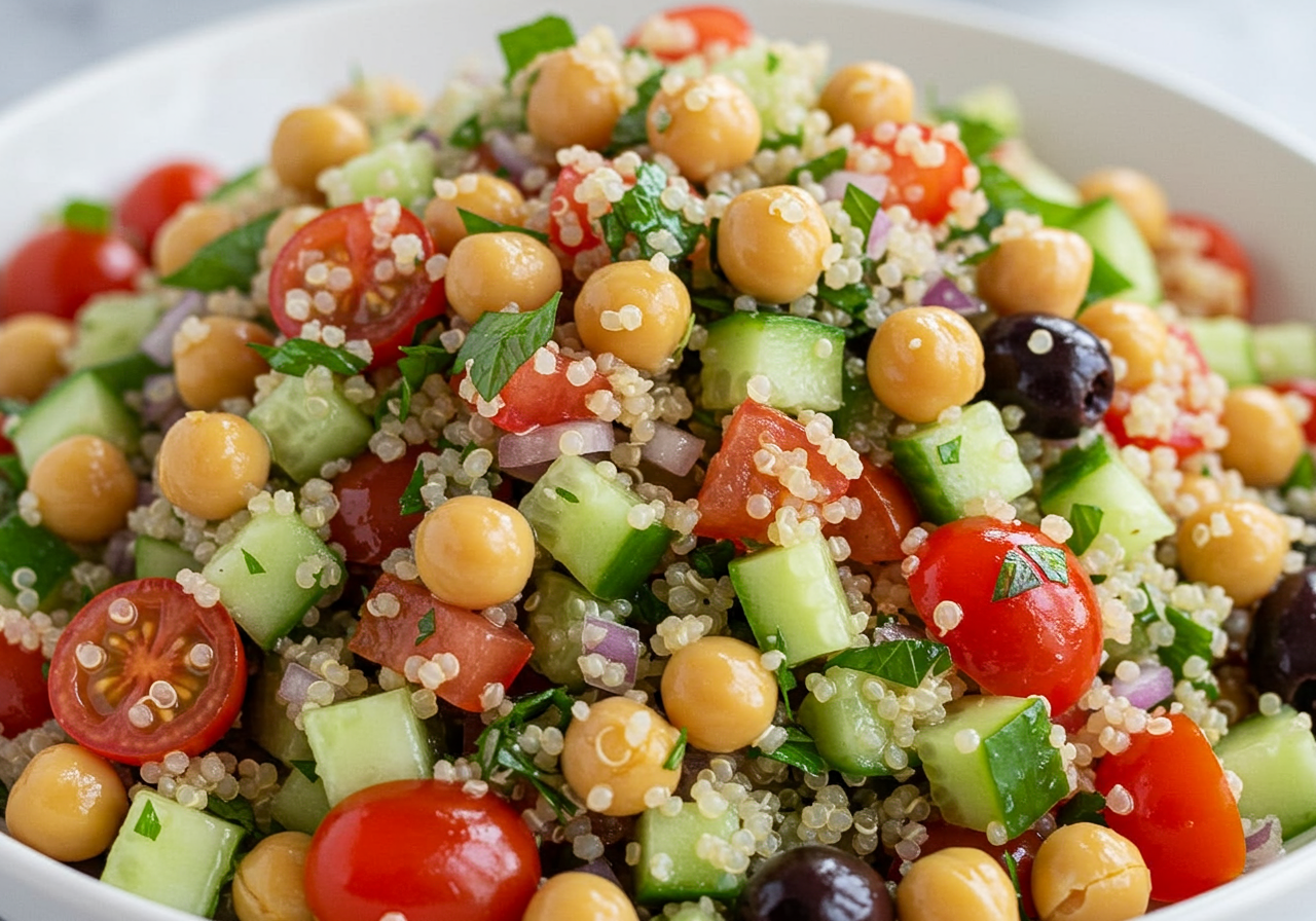 Mediterranean Quinoa Salad