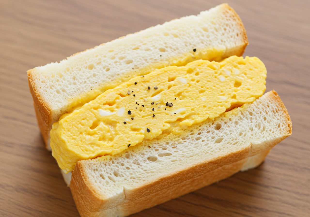 Elevated Tamago Sando with Yuzu Kosho