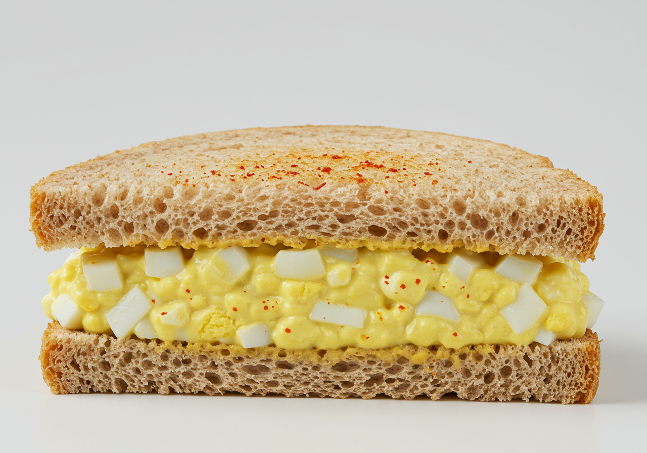Deviled Egg Salad Sandwiches