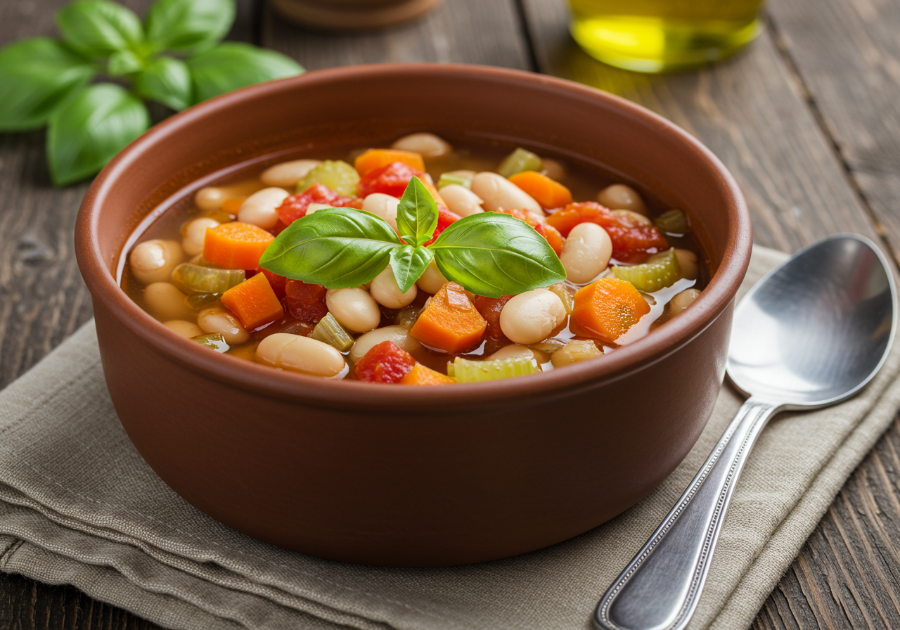 Italian White Bean & Vegetable Soup