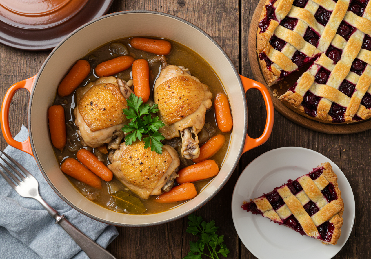 French Chicken and Carrot Stew