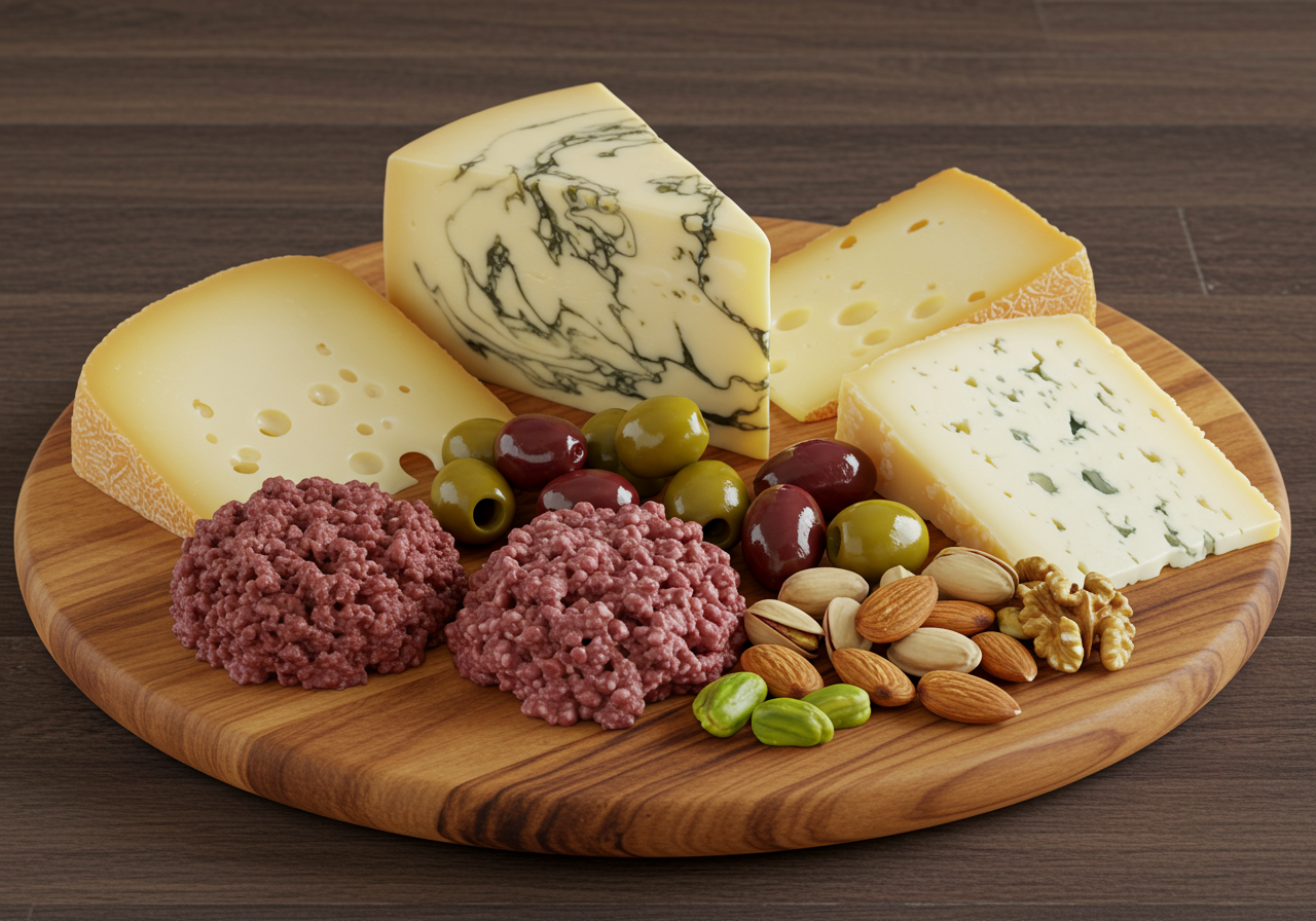 Cheese and Charcuterie Plate