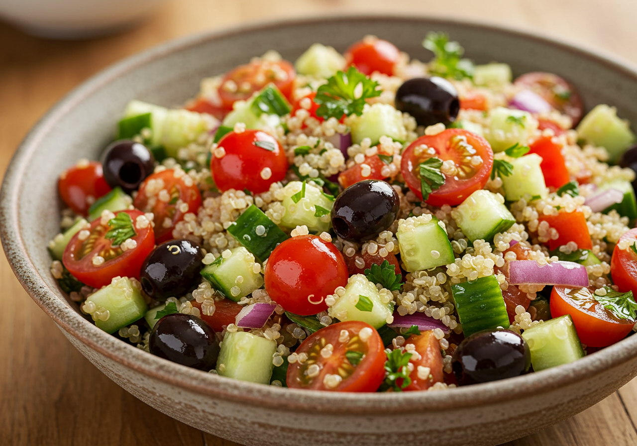 Mediterranean Quinoa Salad
