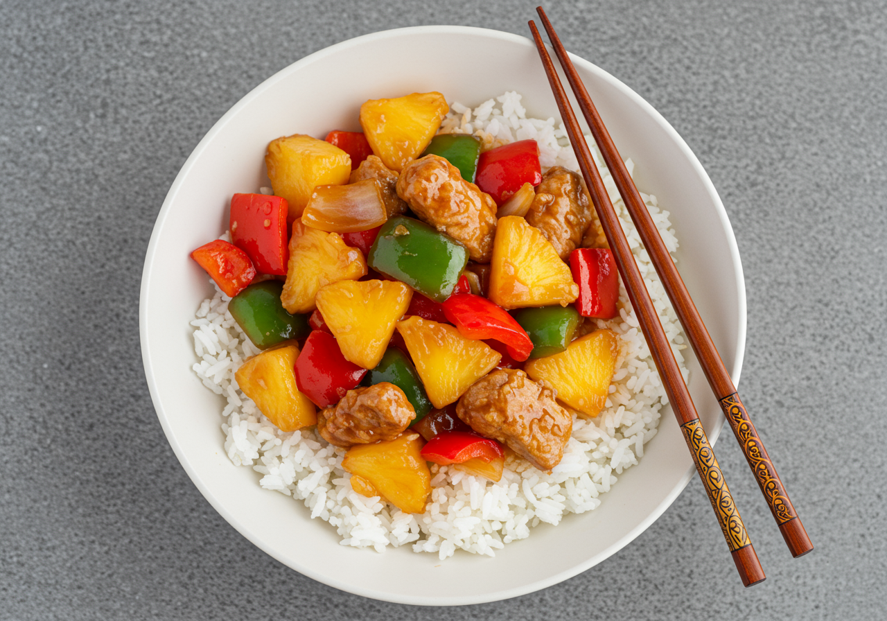 Sweet and Sour Pork Stir-Fry