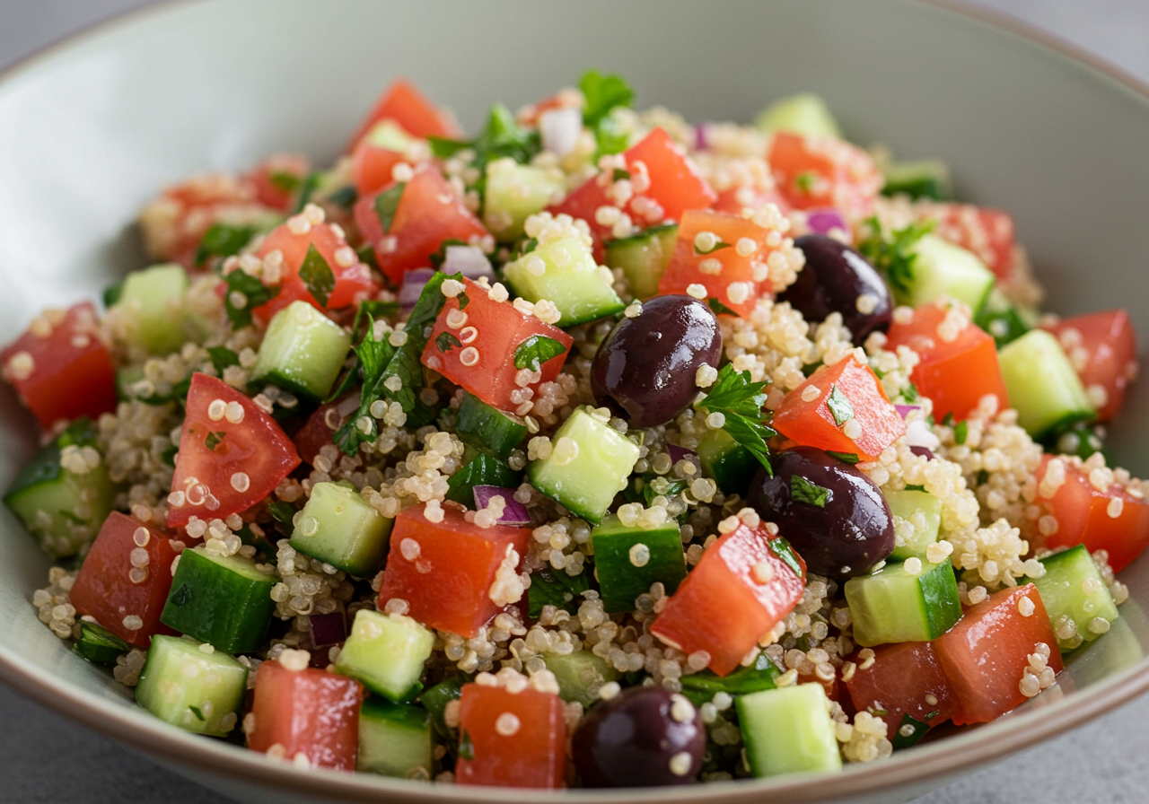 Mediterranean Quinoa Salad