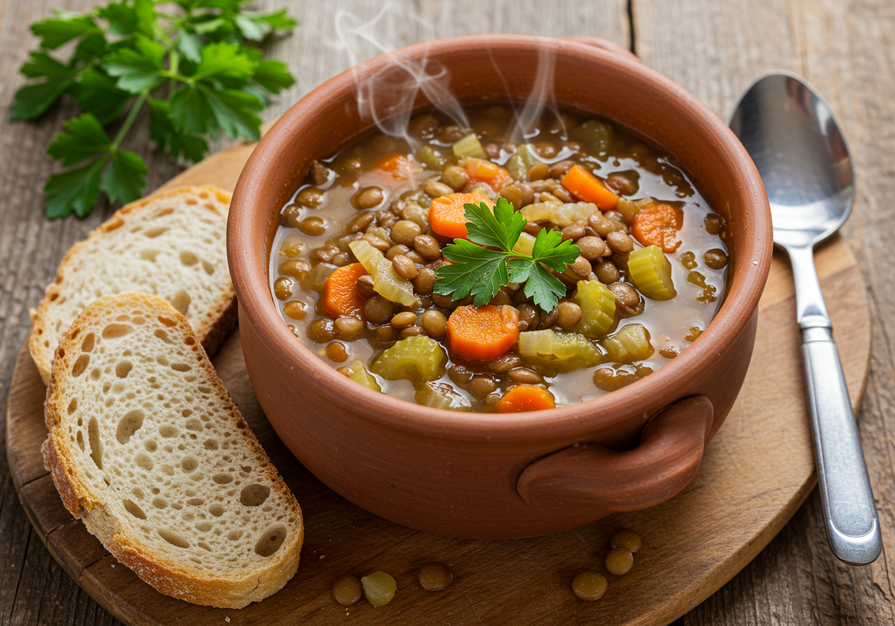 Canadian Inspired Lentil Soup