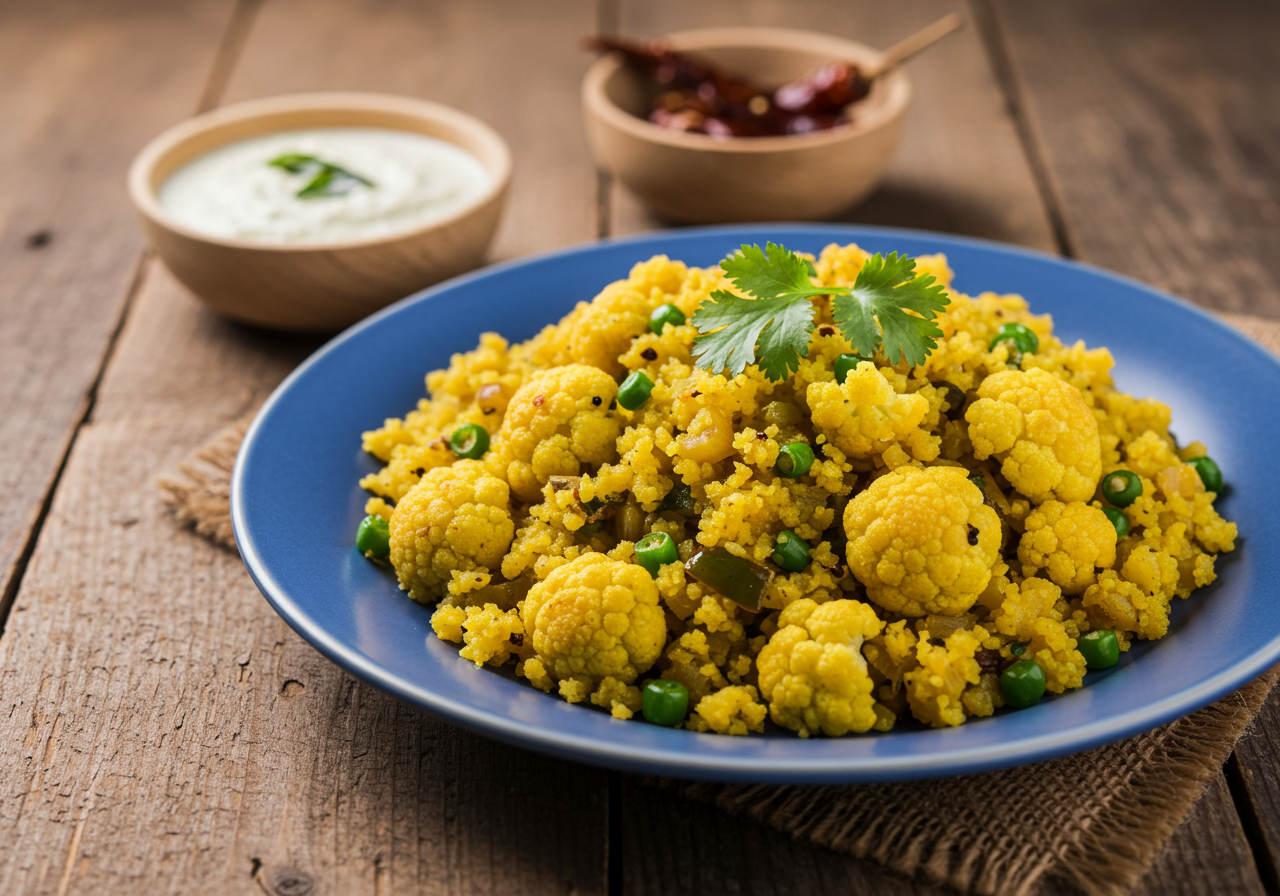 Cauliflower Upma