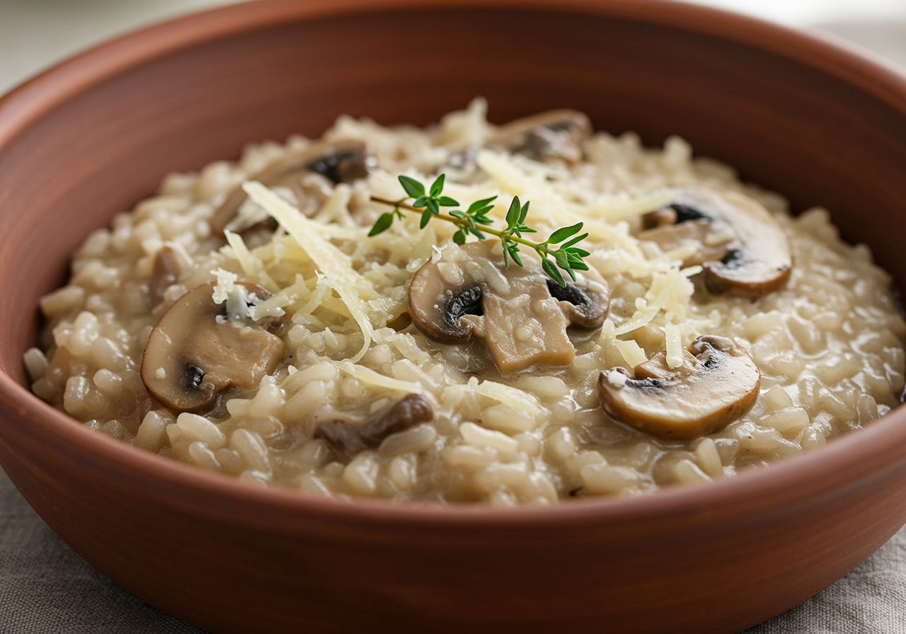 Mushroom Risotto (Italian)