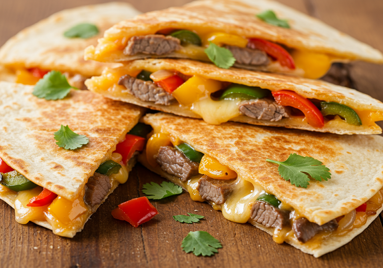 Cheesy Veggie Quesadillas
