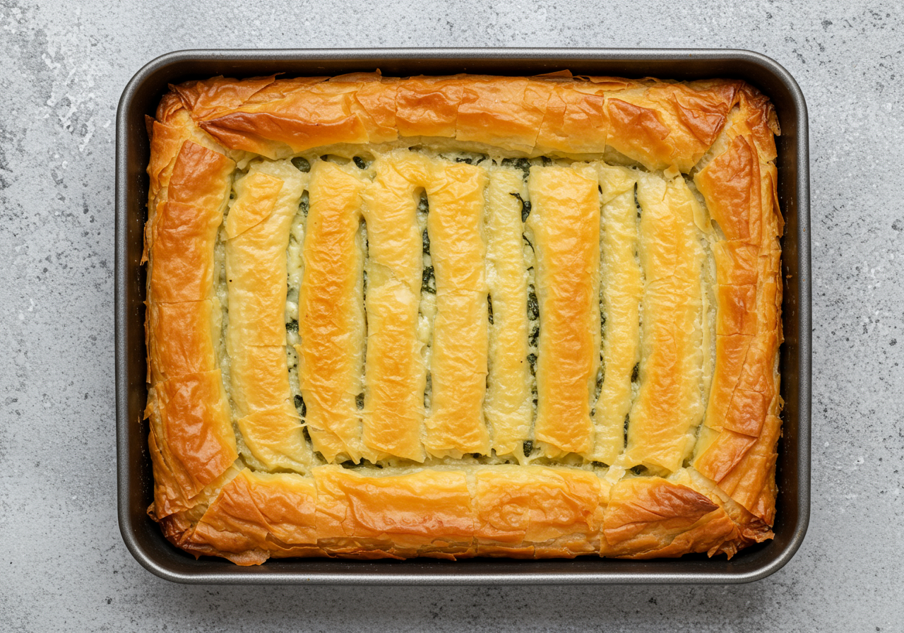 Spanakopita (Greek Spinach Pie)