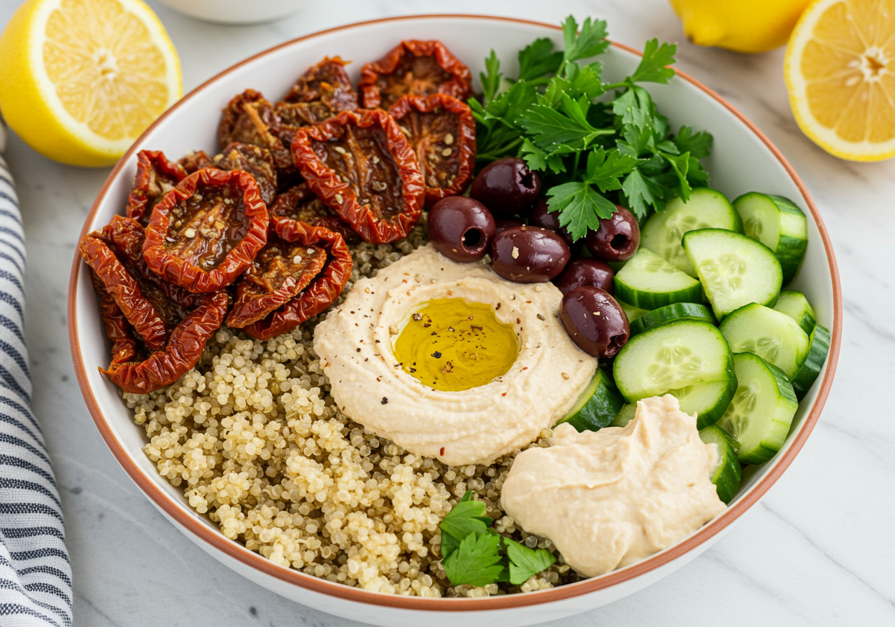 Mediterranean Quinoa Bowl