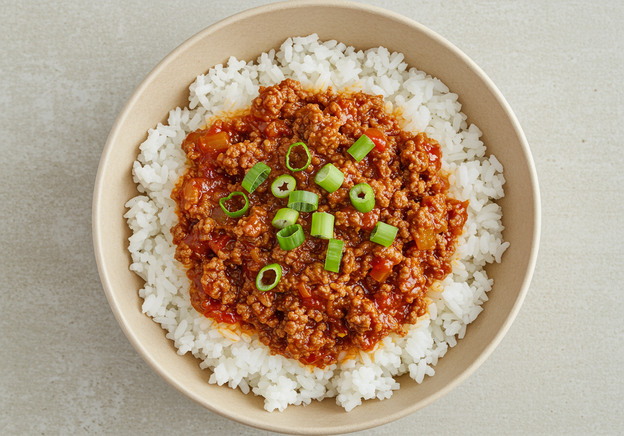 Spicy Korean Beef Bowls