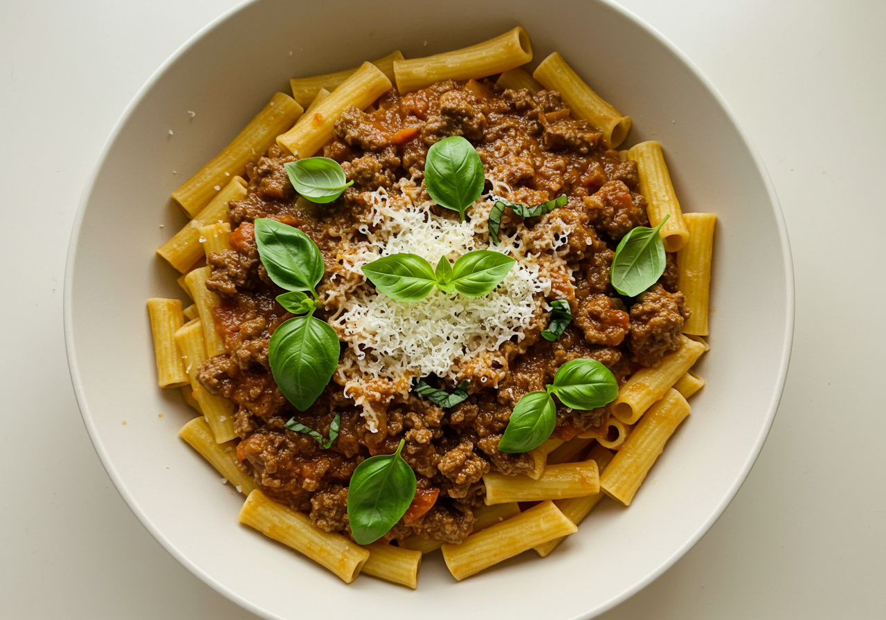Italian Beef Ragu with Pappardelle