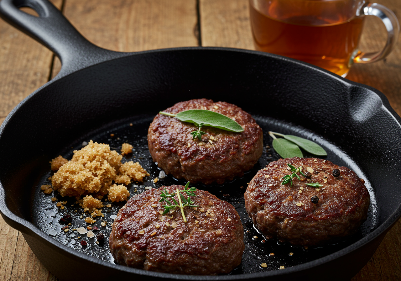 Venison Breakfast Sausage Patties