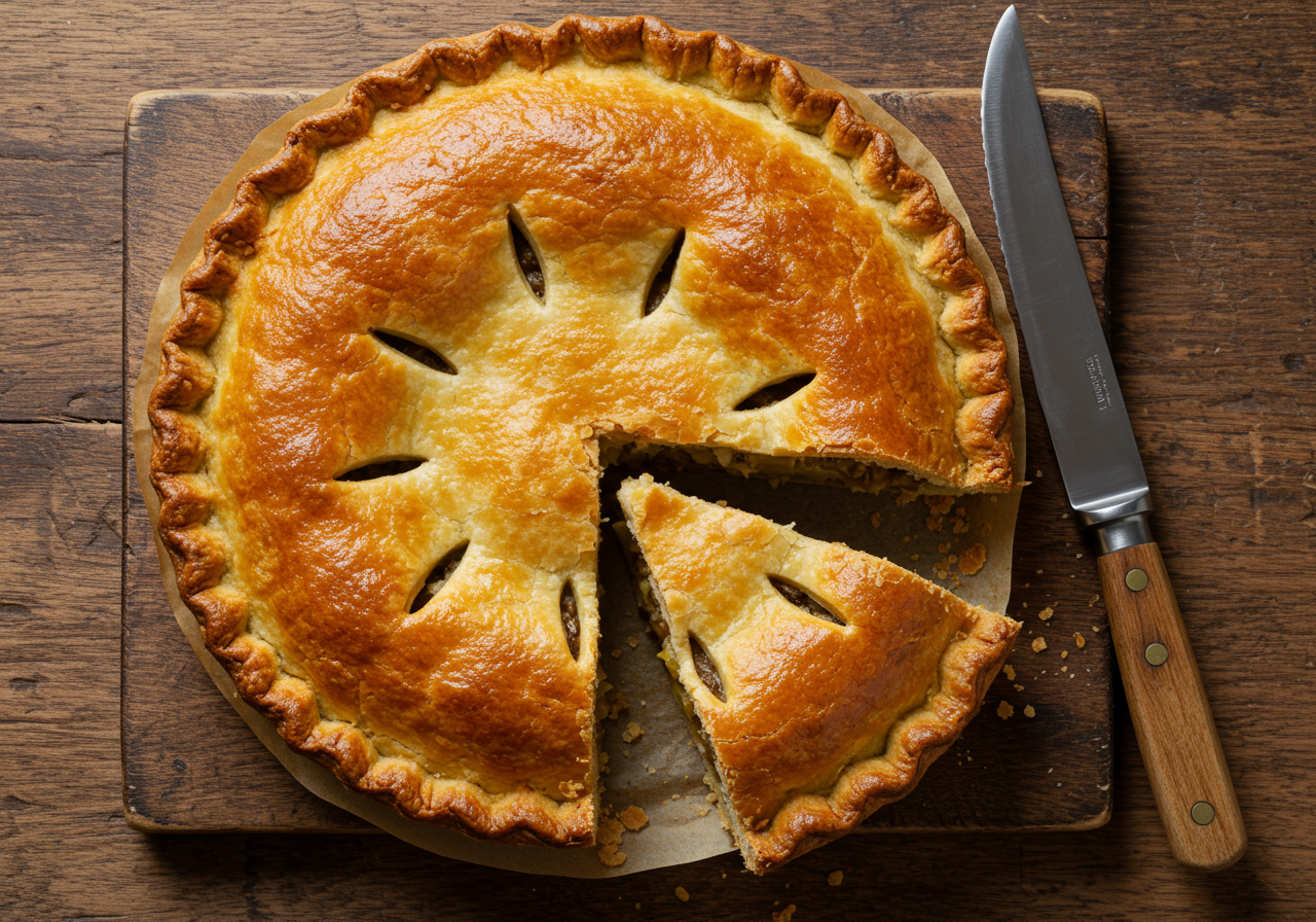 French-Canadian Tourtière with a Twist