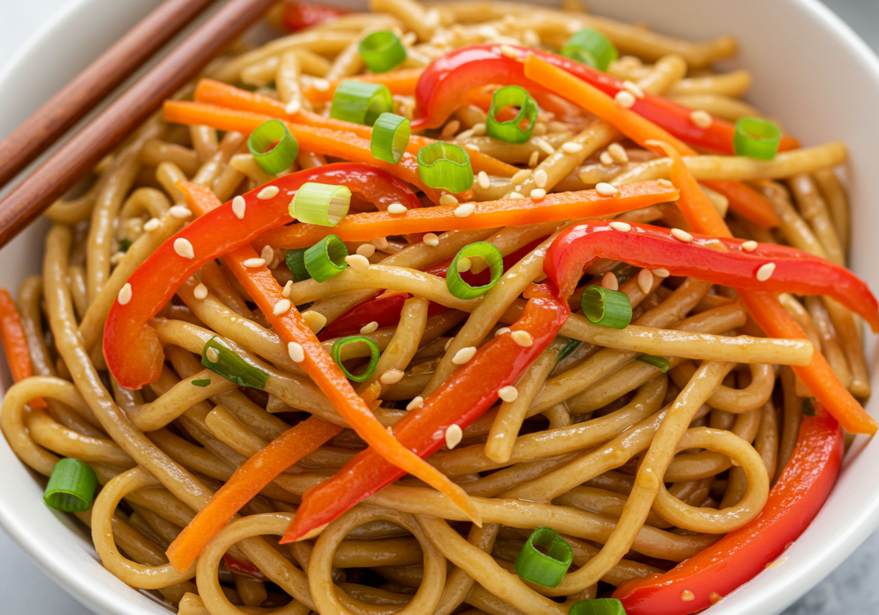 Thai-Inspired Peanut Noodles