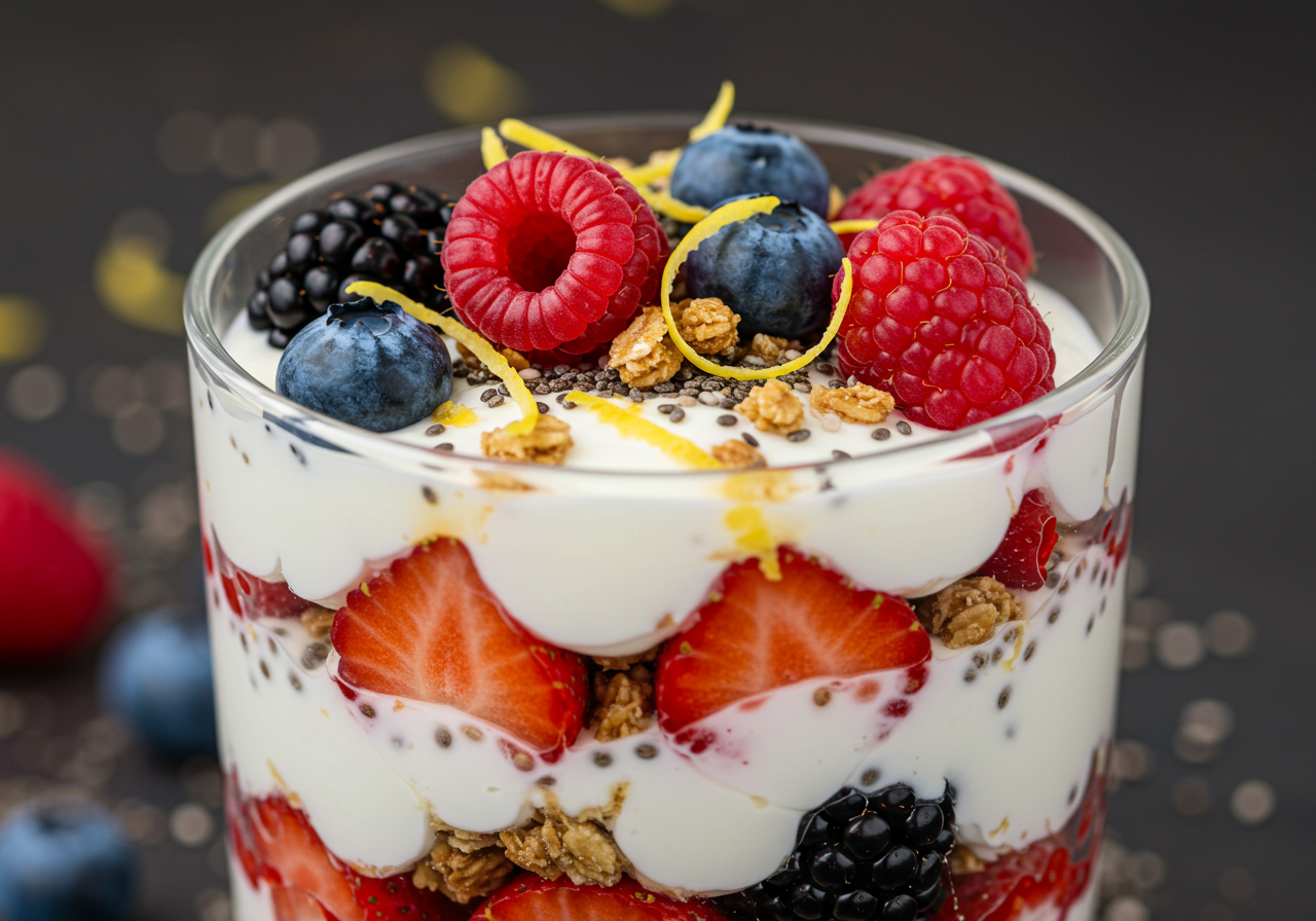 Berry Bliss Yogurt Parfaits