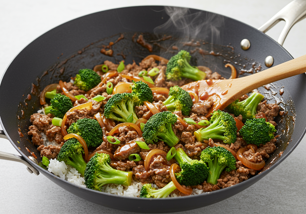 Beef and Broccoli Stir-Fry (Low Sodium)