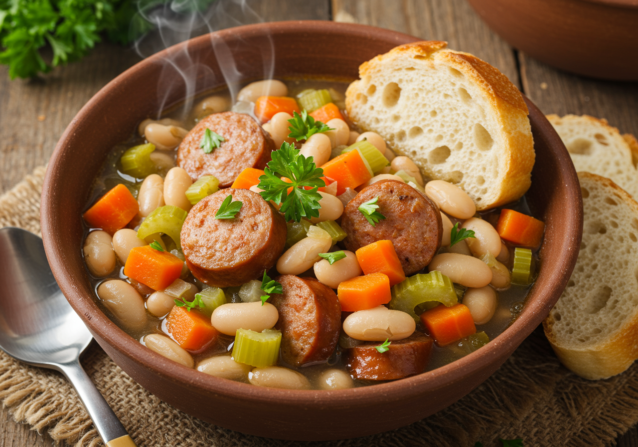 Sausage and White Bean Stew
