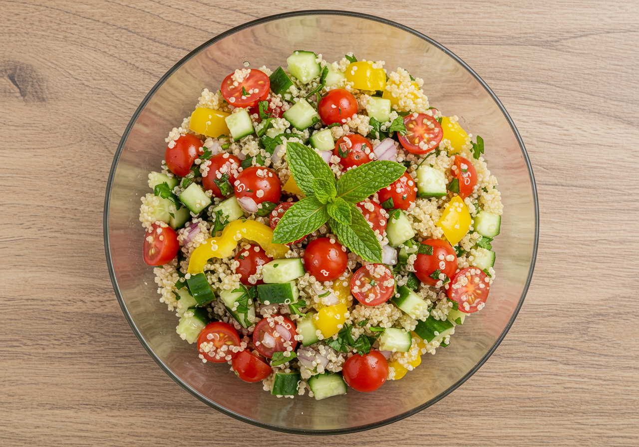 Lemon-Herb Quinoa & Vegetable Medley