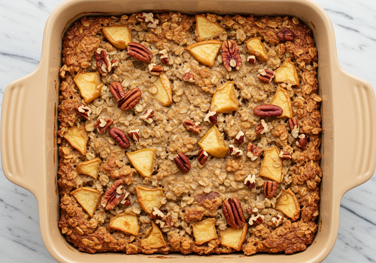 Morning Glory Oatmeal Bake