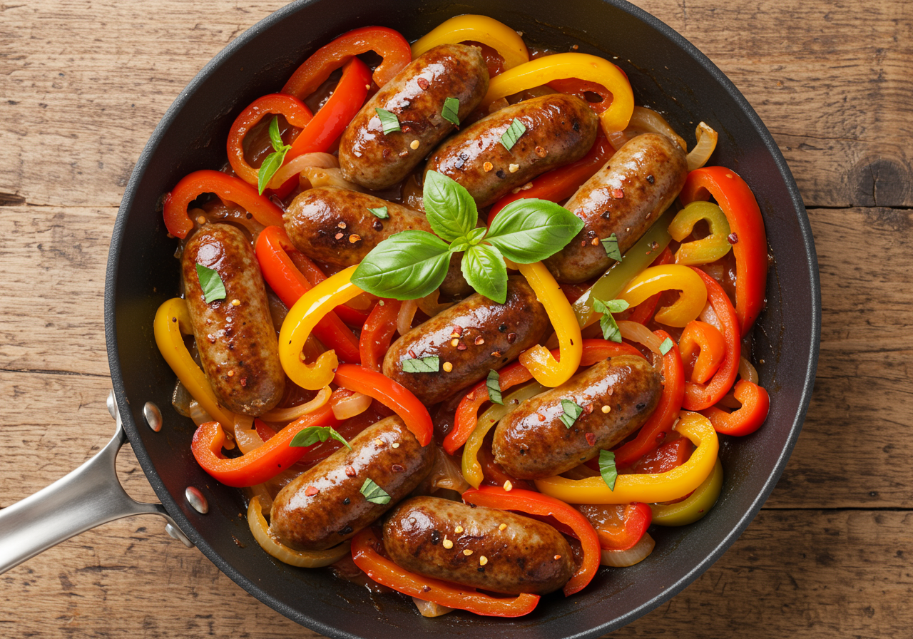 Italian Sausage and Peppers Skillet