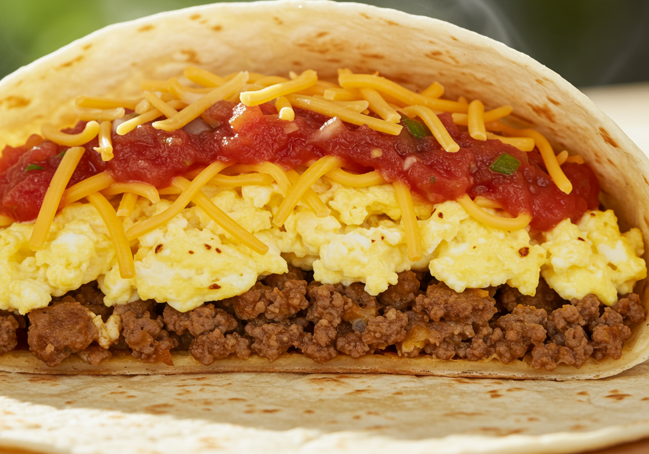 Protein-Packed Breakfast Burrito
