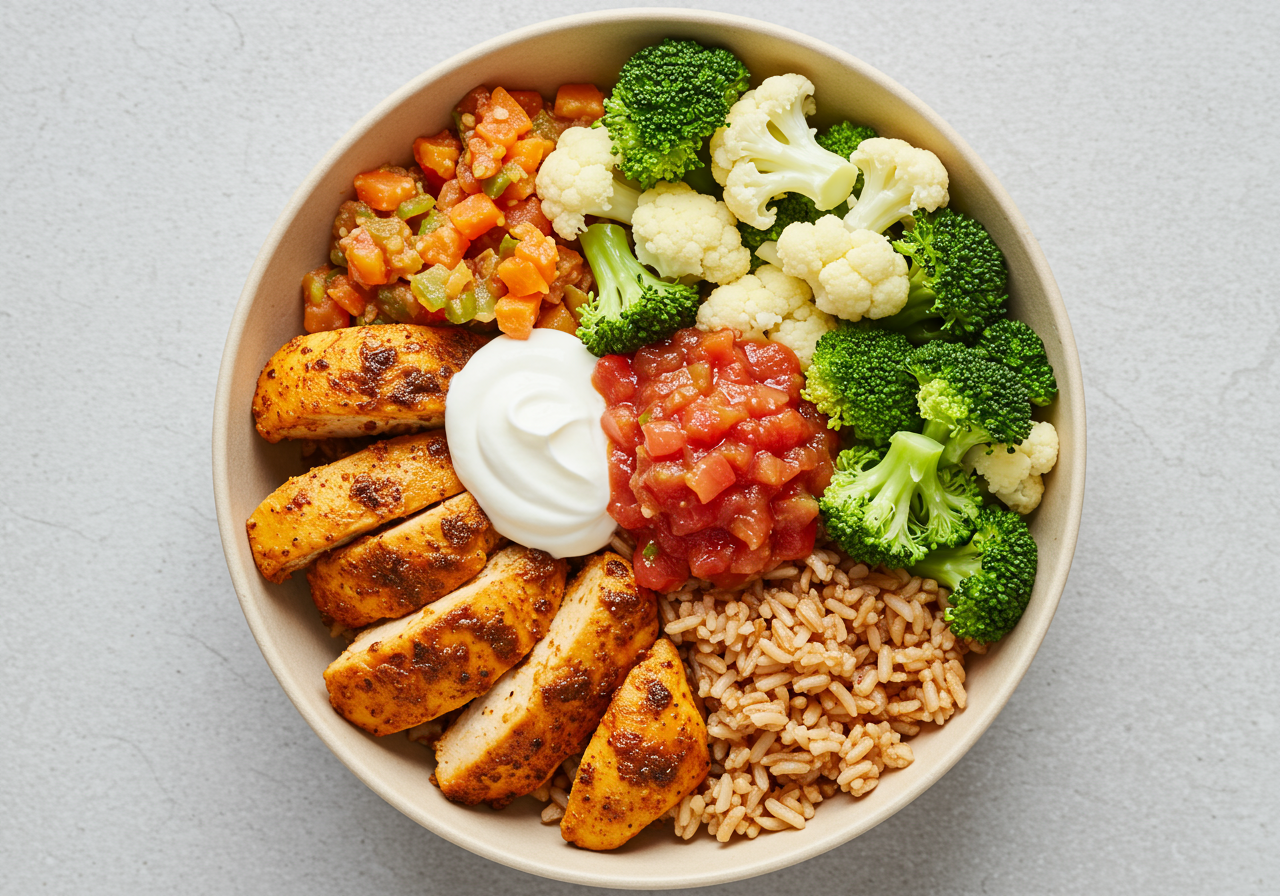 Chicken & Rice Power Bowl