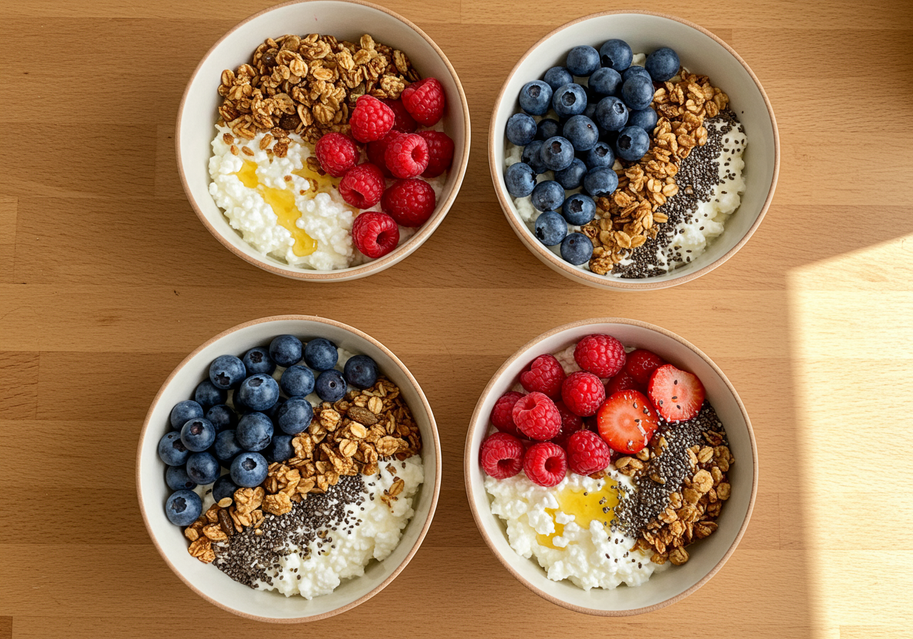 Cottage Cheese Power Bowls